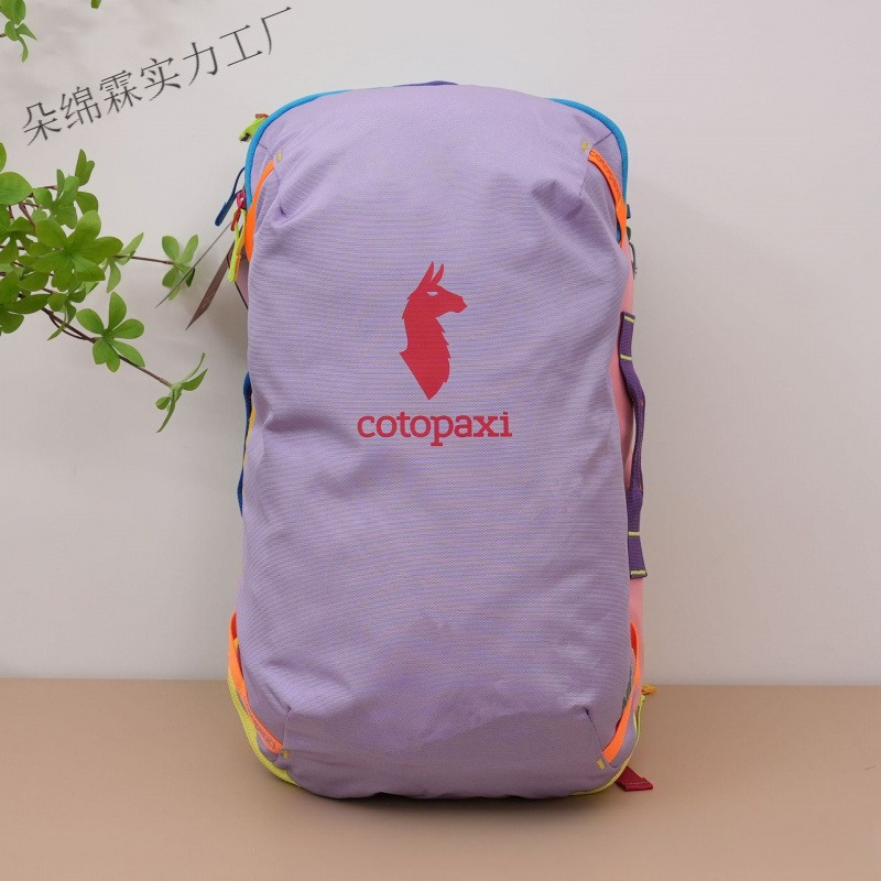 Women Bags Large - Su geçirmez Renk Blok Sırt Çantası