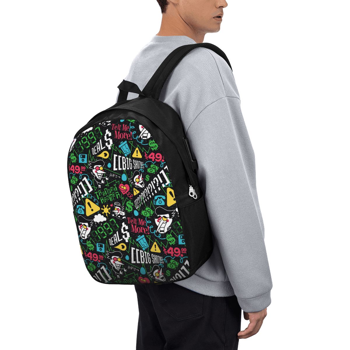 Women Bags For Travel - Deltarune SPAMTON G Sırt Çantası Seyahat