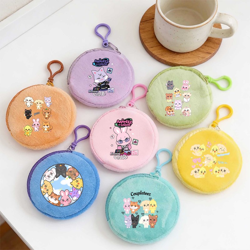 Women Bags With Wallet - Kpop ATEEZ Idol bozuk para çantaları