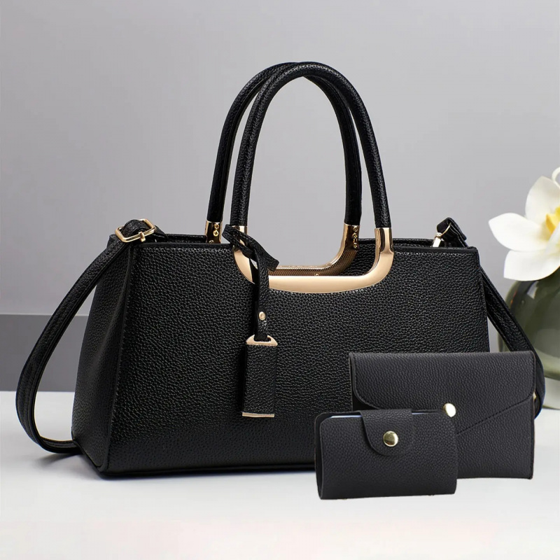Women Bags Gift - PU Deri Çapraz Askılı Omuz Çantaları,