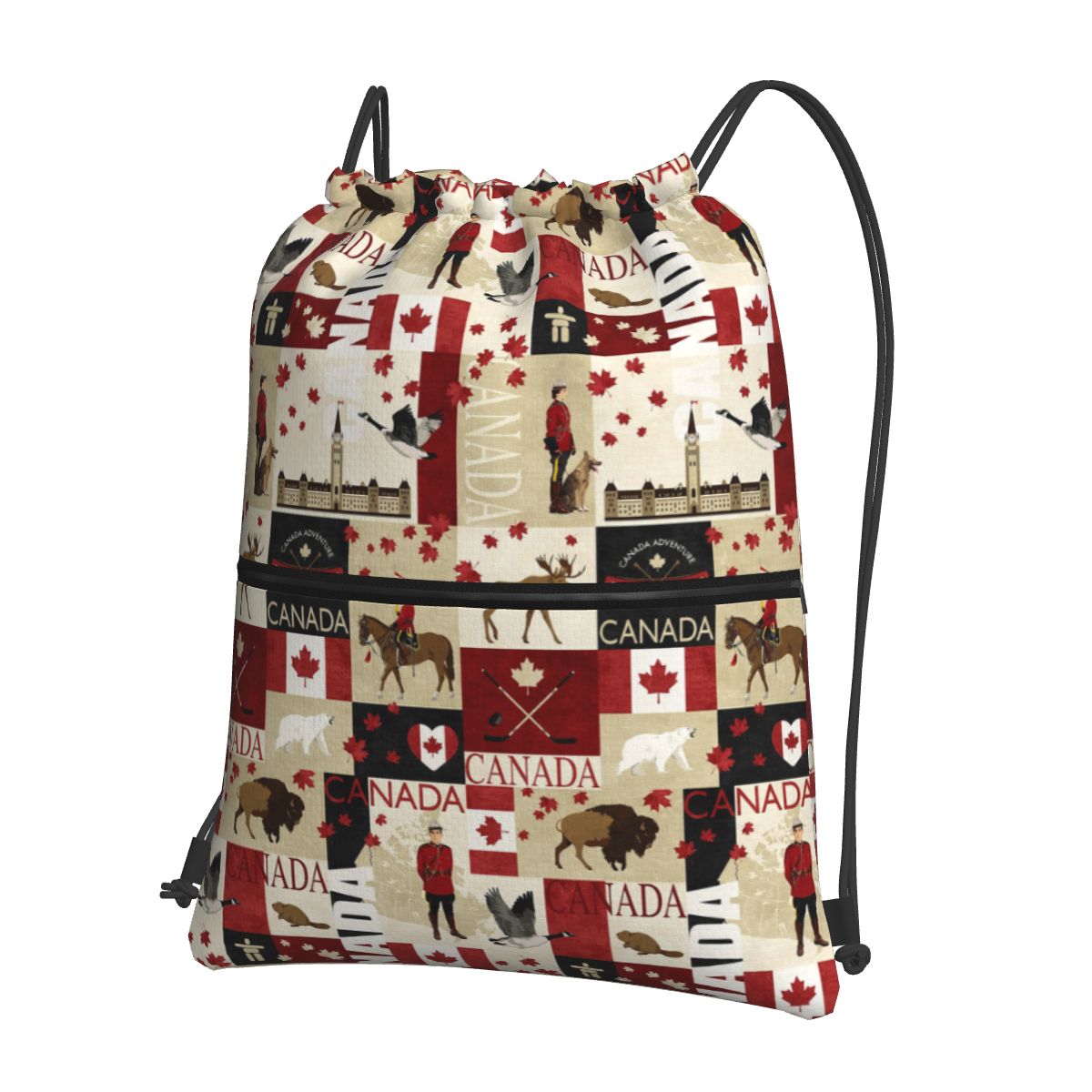 Women Bags In Canada - Kanada Bayrağı Ulusal Kültür Sırt Çantaları
