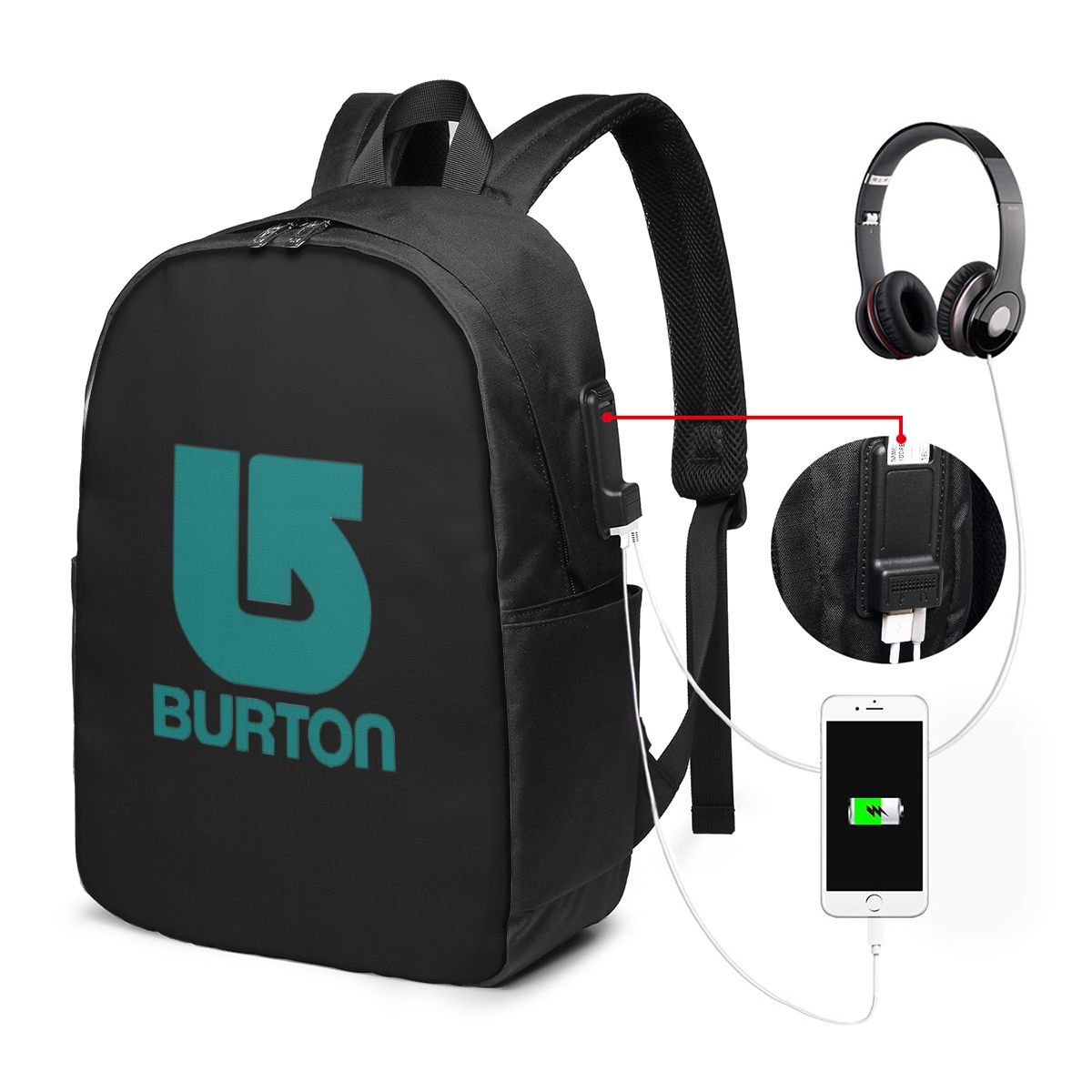 Women Bags College - Burton Snowboard Sportive Sırt Çantası Seyahat