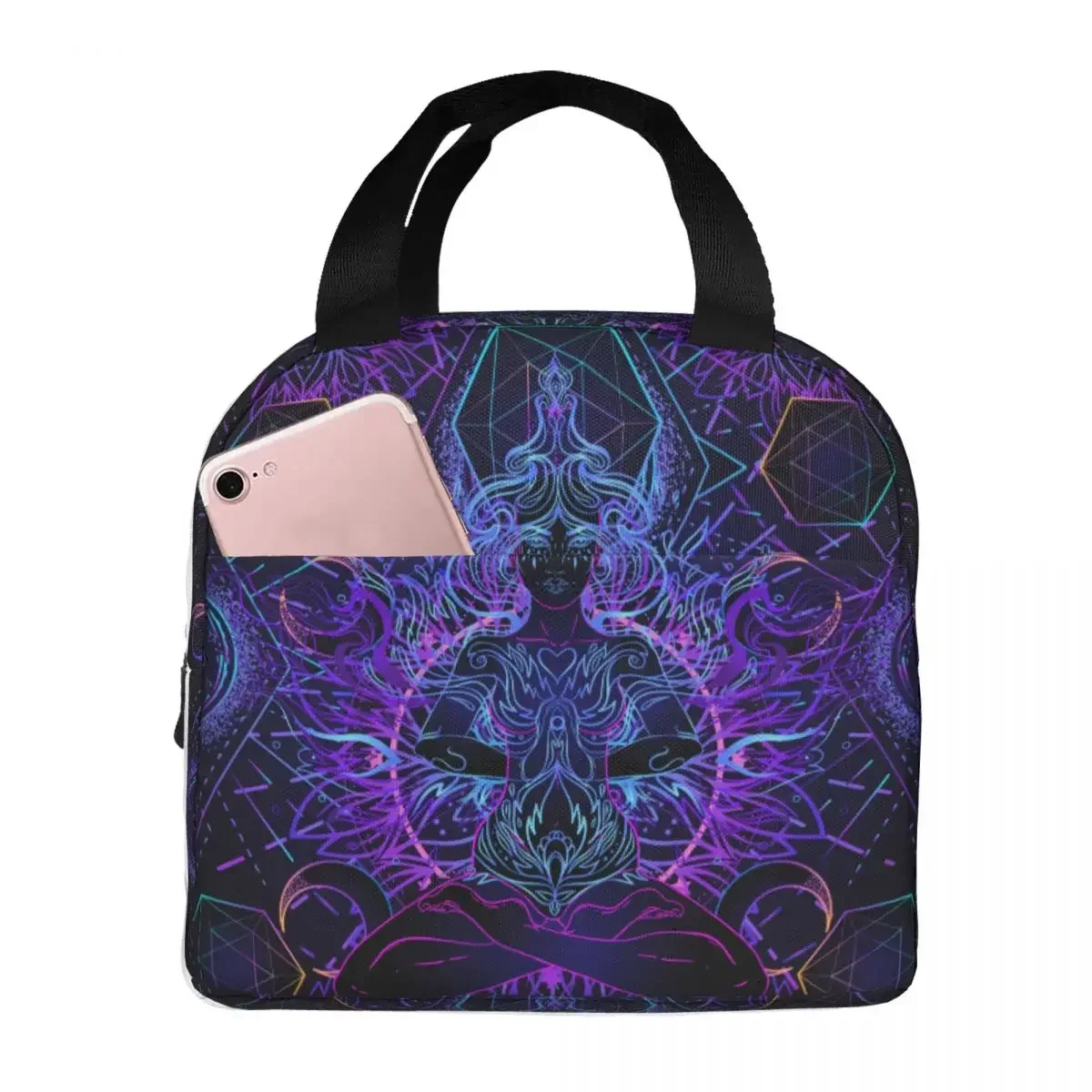 Women Bags India - Hindistan Mandala Zen Buda Öğle Yemeği