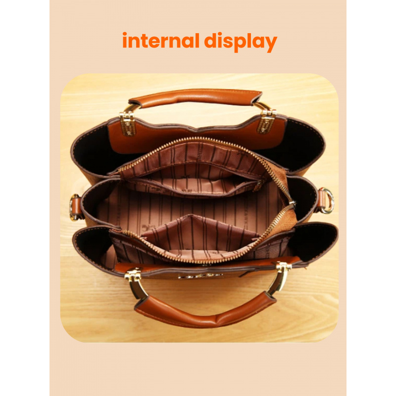 Trendy Baskılı 3 Parçalı Kadın - Women Bags Designer incelemesi ve fiyatı