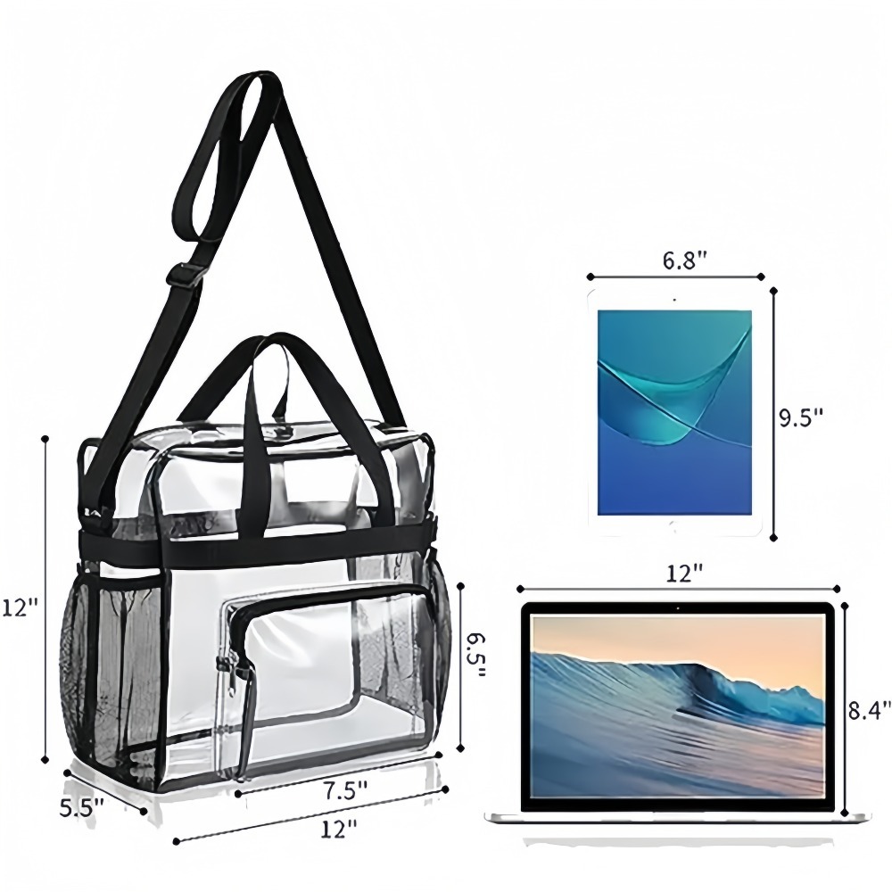 Şeffaf Tote Çanta Ağır Hizmet  - Women'S Bags For Work incelemesi ve fiyatı