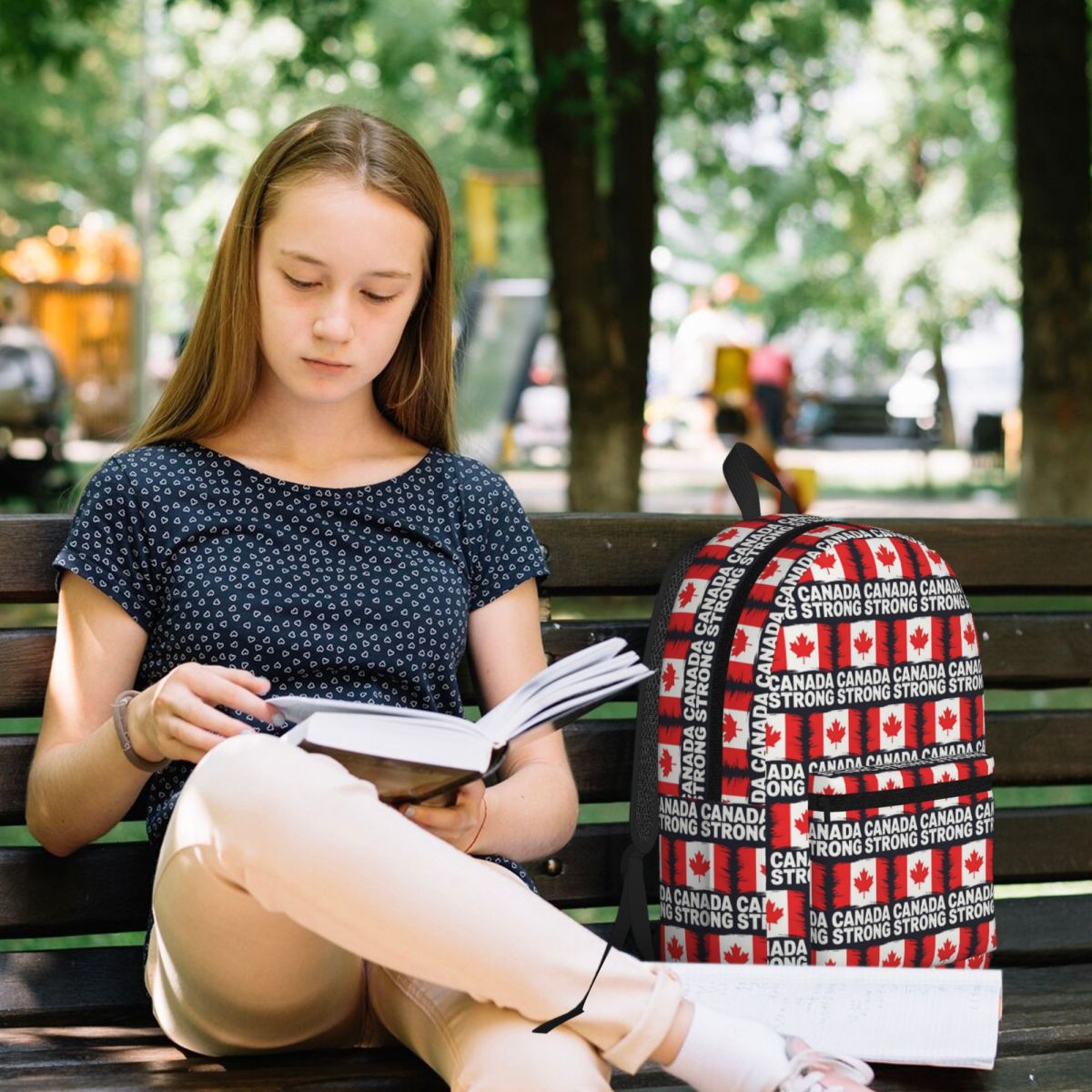 Kanada Güçlü Öğrenci Sırt Çant - Women Bags In Canada incelemesi ve fiyatı