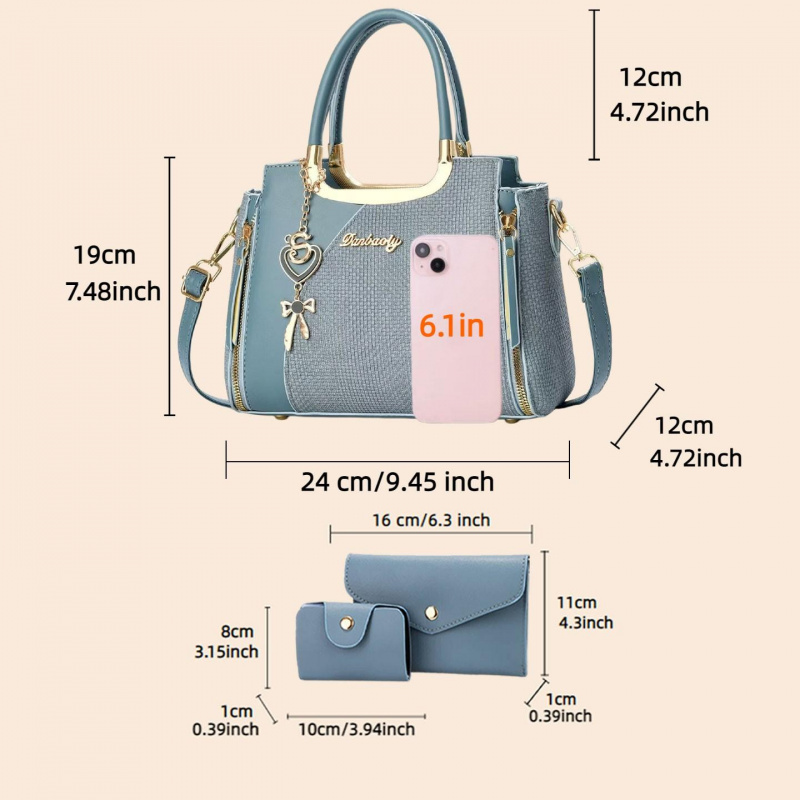 Şık Kadın Çanta Seti, Çok Renk - Women Bags Gift incelemesi ve fiyatı