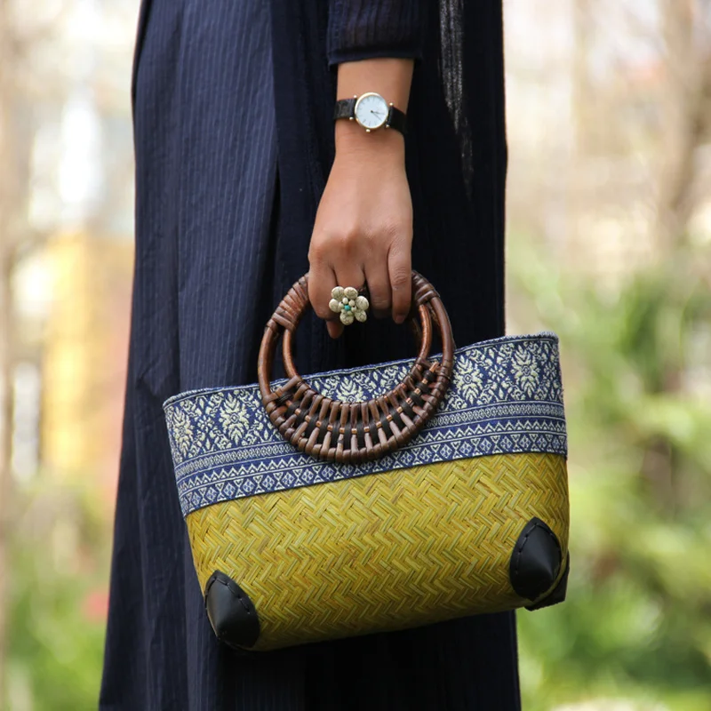 Retro Japon El Yapımı Bambu Do - Women Bags Vietnam incelemesi ve fiyatı