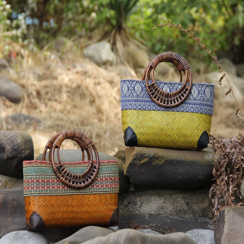 Retro Japon El Yapımı Bambu Do - Women Bags Vietnam incelemesi ve fiyatı