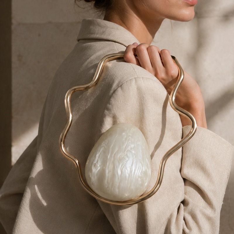 Kadınlar için mini akrilik yum - Women Bags Gold incelemesi ve fiyatı