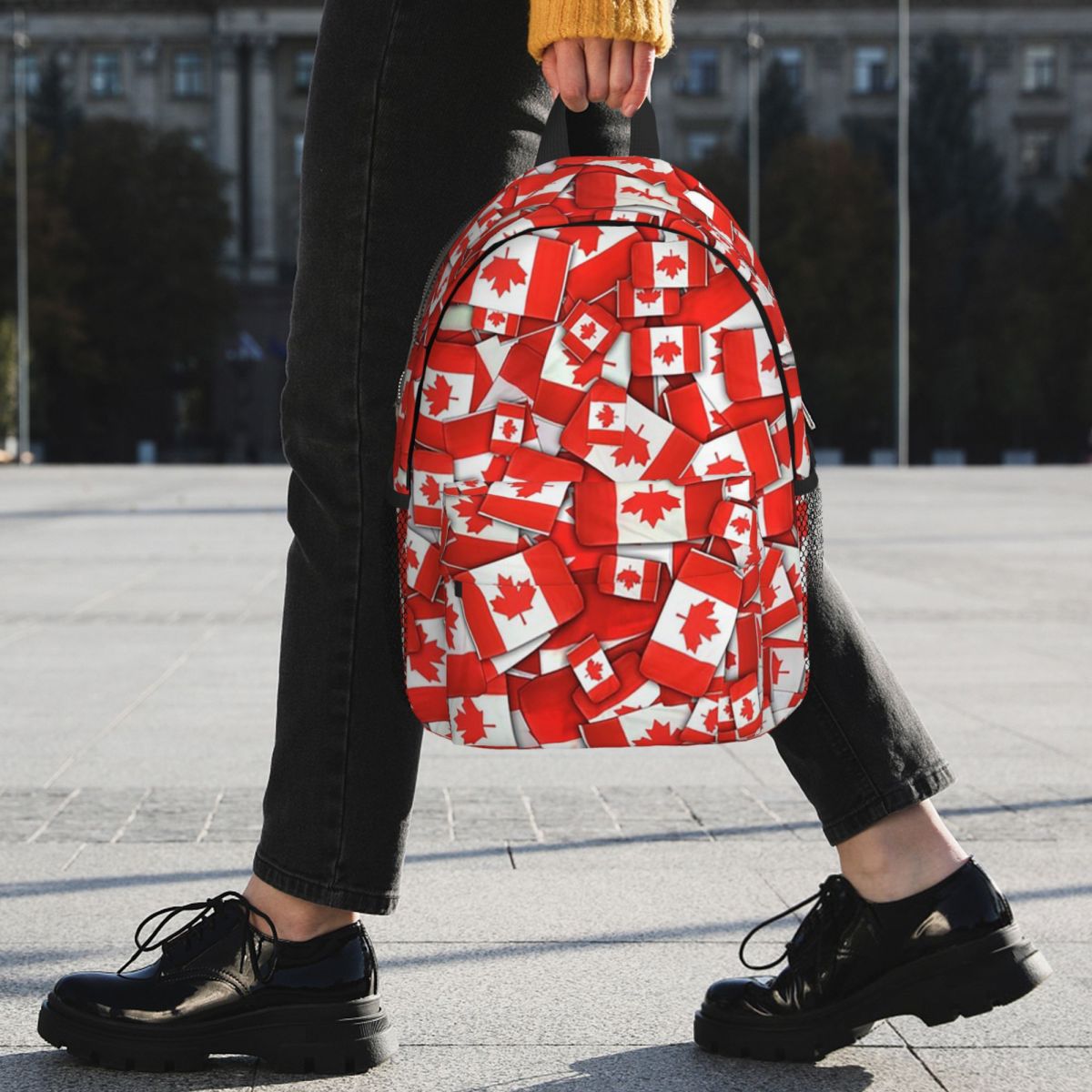 Kanada Bayrağı Desenli Sırt Ça - Women Bags In Canada incelemesi ve fiyatı