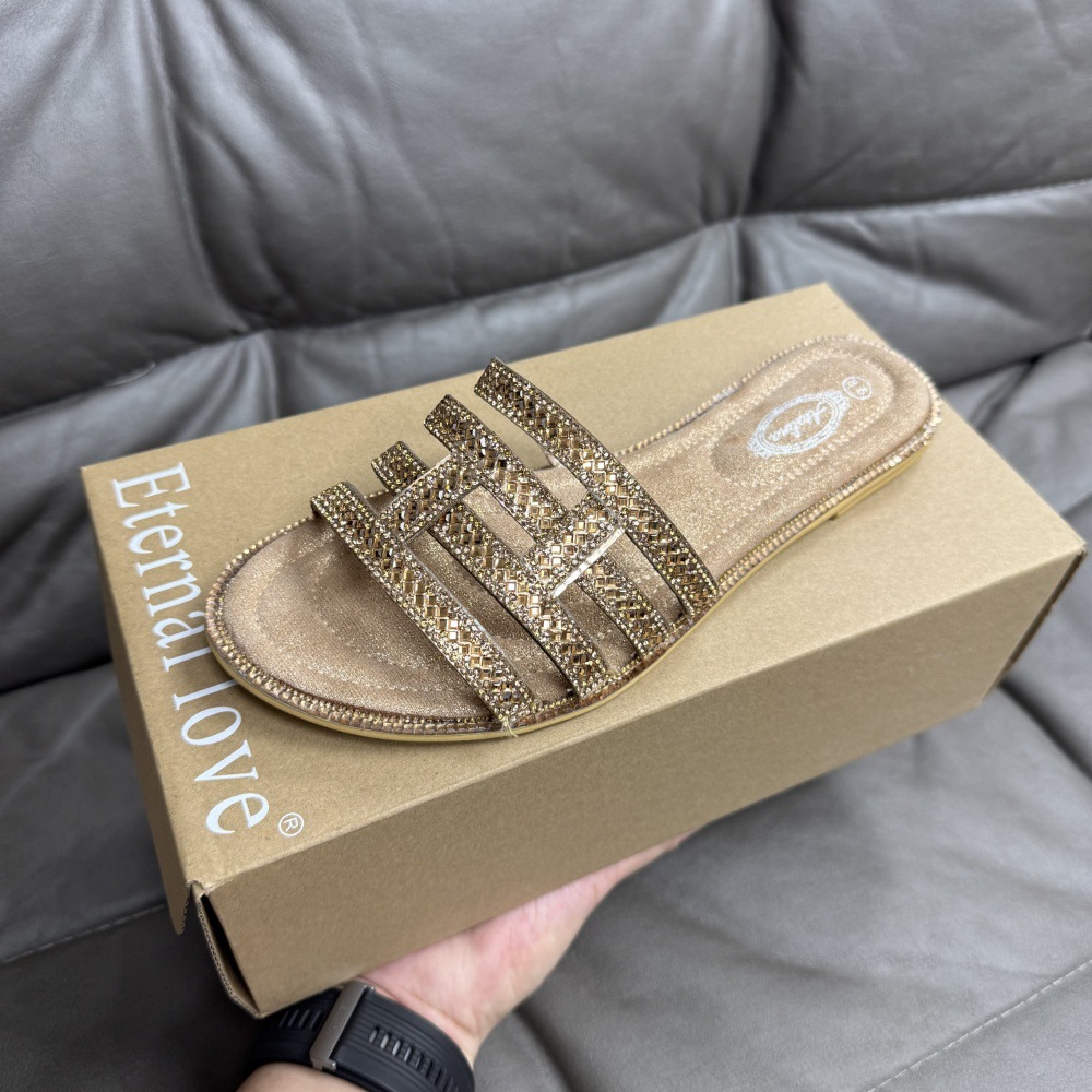 Yaz Yeni Bronz Taklidi Terlik  - Women Bags Gold incelemesi ve fiyatı