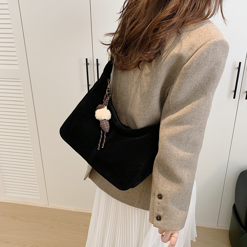 Sahte Süet Tek Renk Omuz Çanta - Women Bags Branded Sale incelemesi ve fiyatı