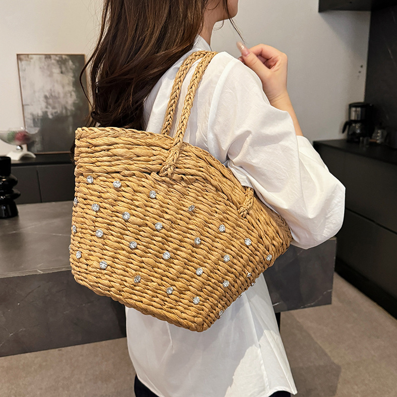 Hasır Örgülü Elmas Desenli Yük - Women Bags Branded Sale incelemesi ve fiyatı