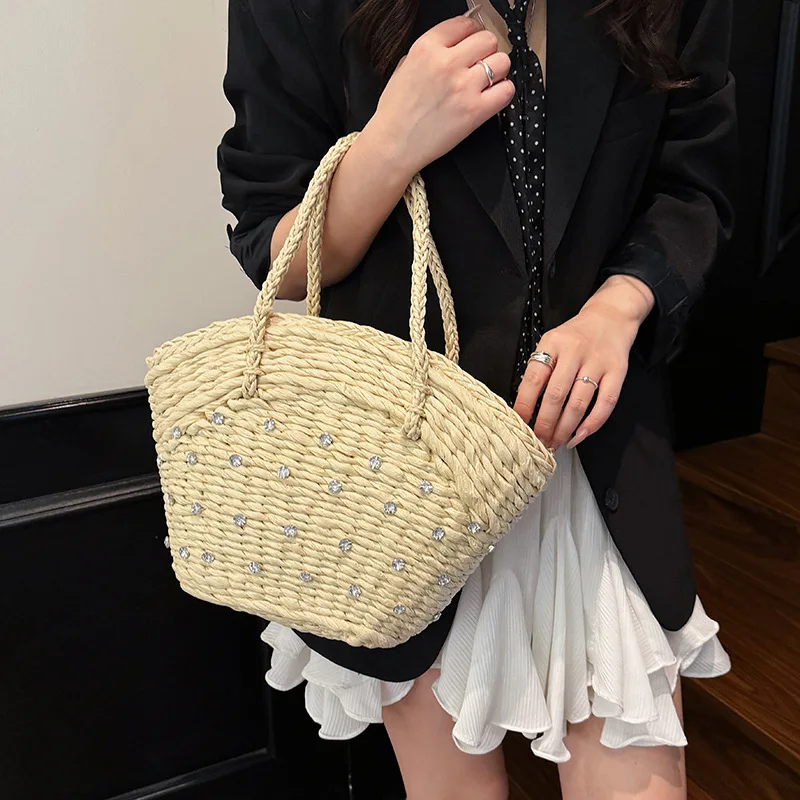 Hasır Örgülü Elmas Desenli Yük - Women Bags Branded Sale incelemesi ve fiyatı