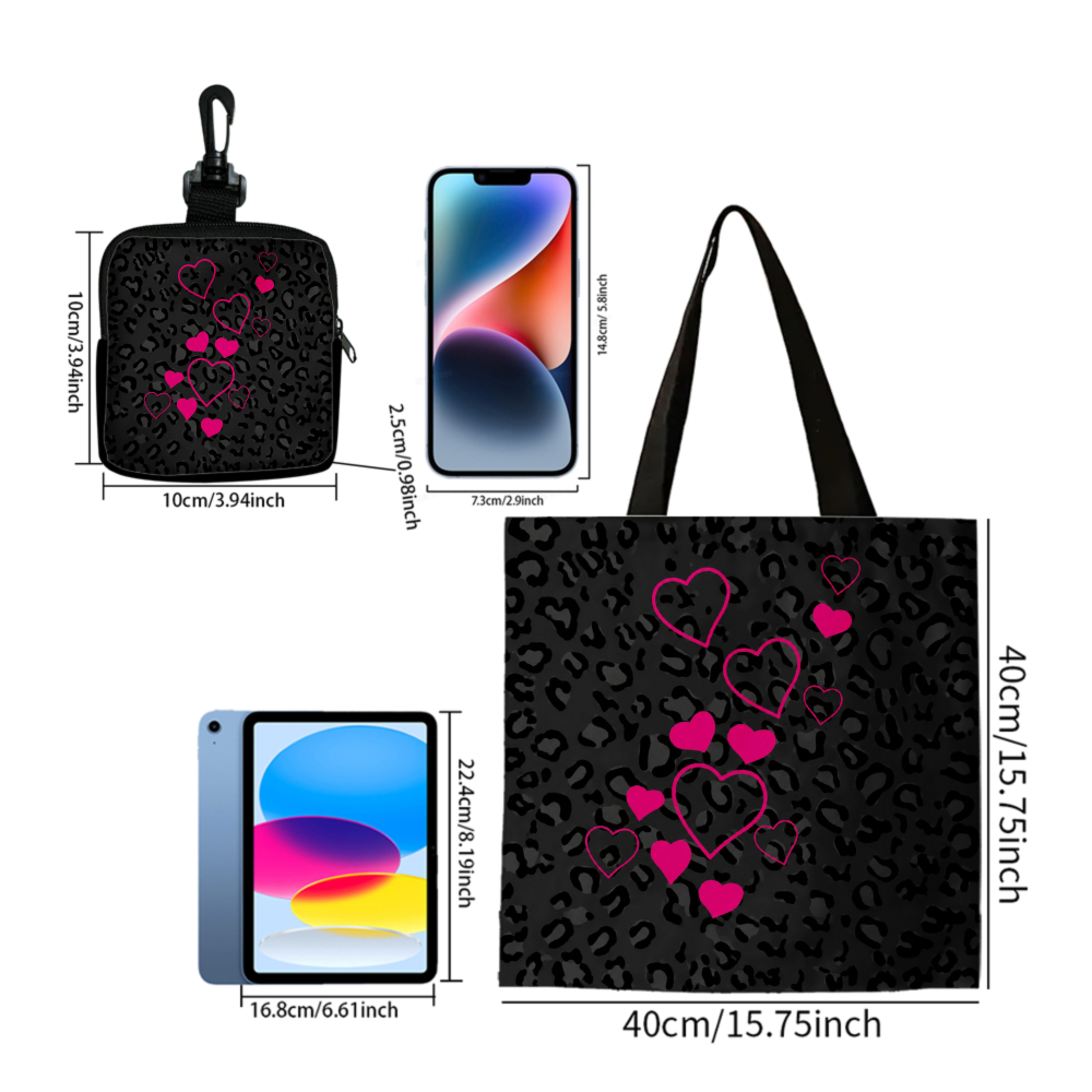 Siyah Leopar Desenli Pembe Kal - Women Bags Gift incelemesi ve fiyatı