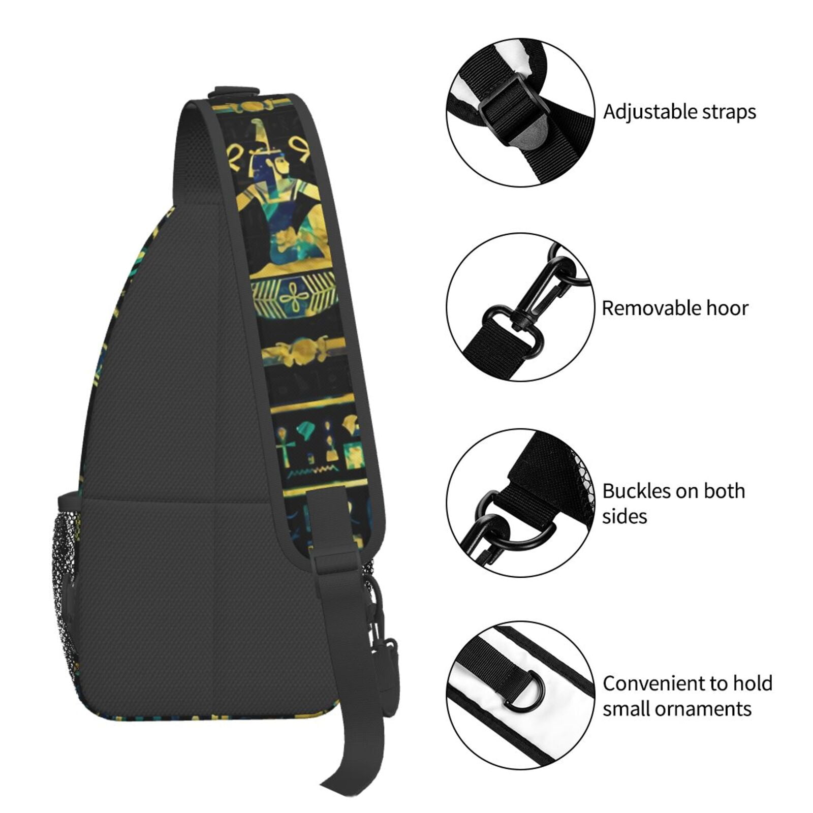 Mısır hiyeroglifleri altın hin - Women Bags India incelemesi ve fiyatı